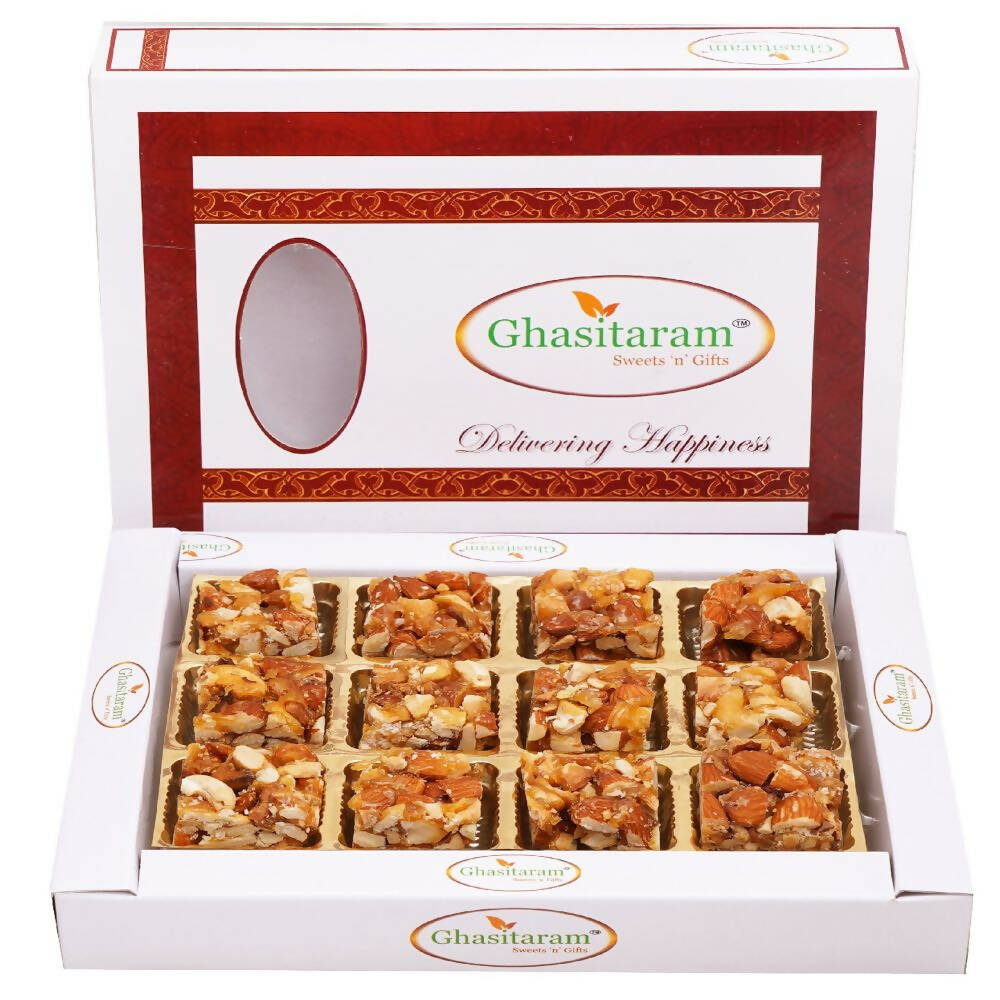 Ghasitaram Gud (Jaggery) Dry Fruit Bites With No Added Sugar - Safuron