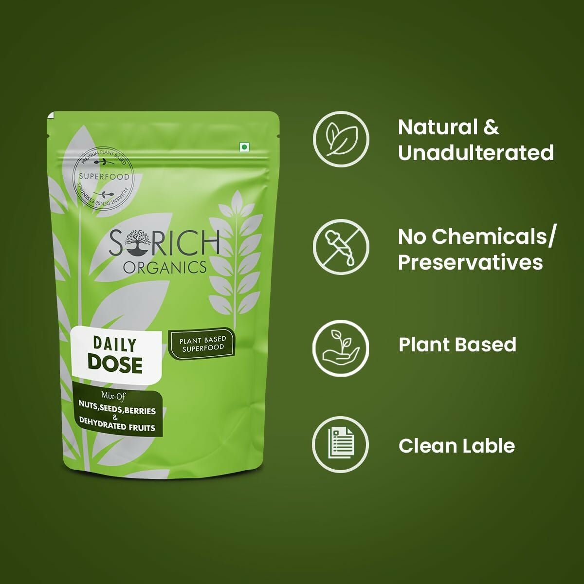 Sorich Organics Daily Dose Mix Nuts, Seeds and Berries Sorich