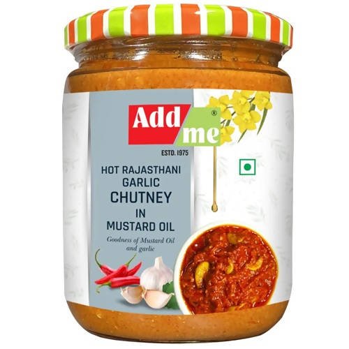 Add Me Hot Rajasthani Garlic Chutney In Mustard Oil Add Me Foods