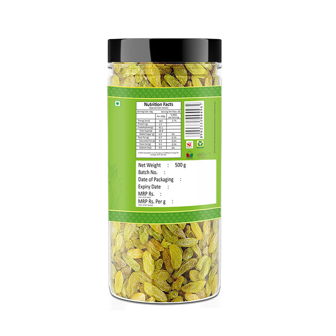 Yum Yum Green Raisins Jar Yum Yum