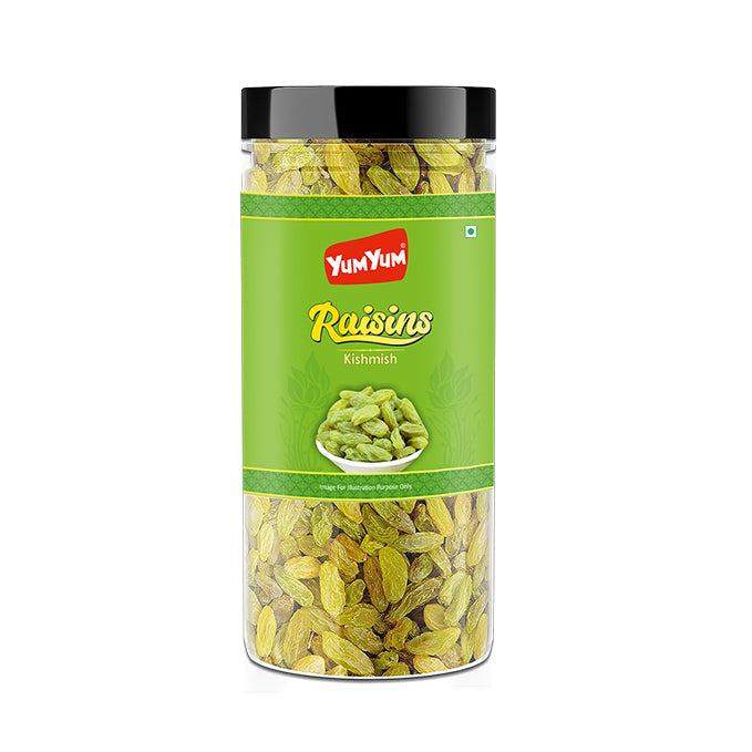 Yum Yum Green Raisins Jar - Dista
