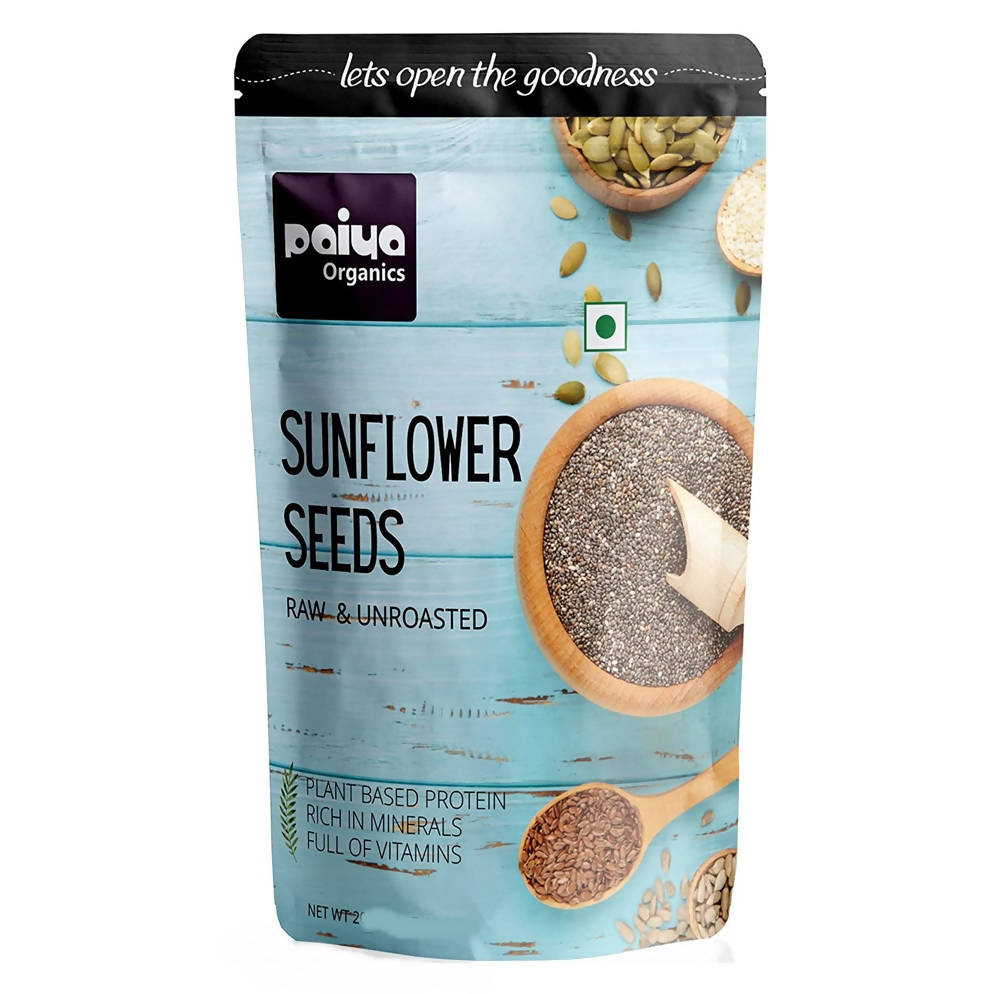 Paiya Organics Sunflower Seeds Raw & Unroasted - Safuron
