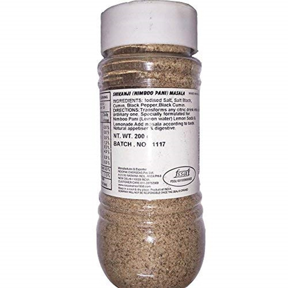 Roopak Shikanji (Nimboo Pani) Masala Roopak Stores