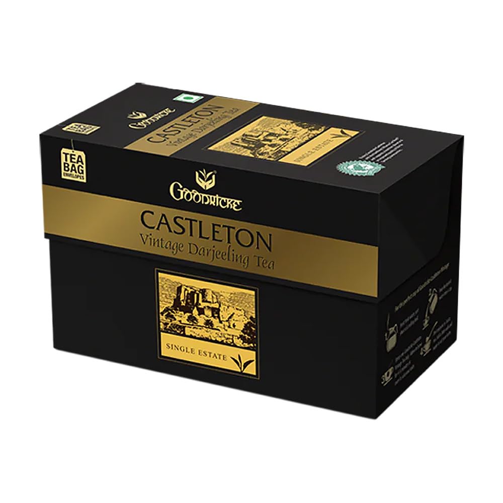 Goodricke Castleton Vintage Darjeeling Tea Bags - Safuron