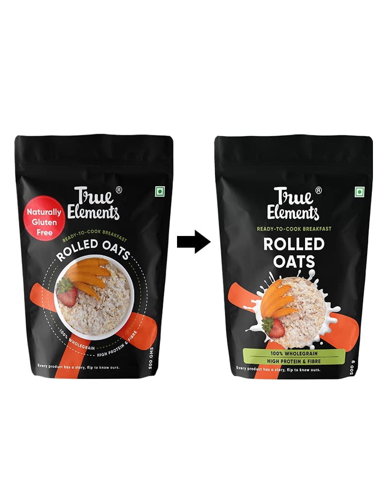 True Elements Rolled Oats Gluten Free True Elements