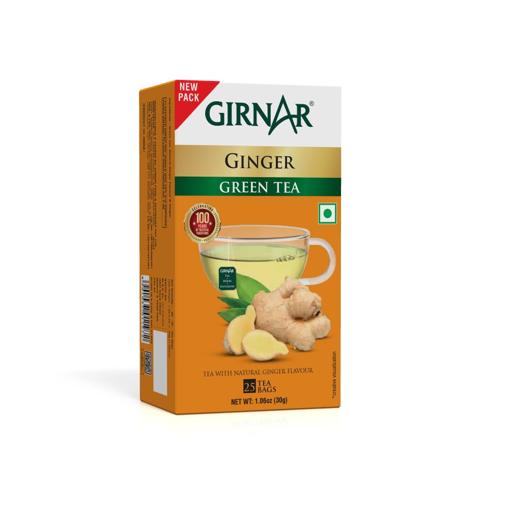 Girnar Green Tea Ginger Girnar