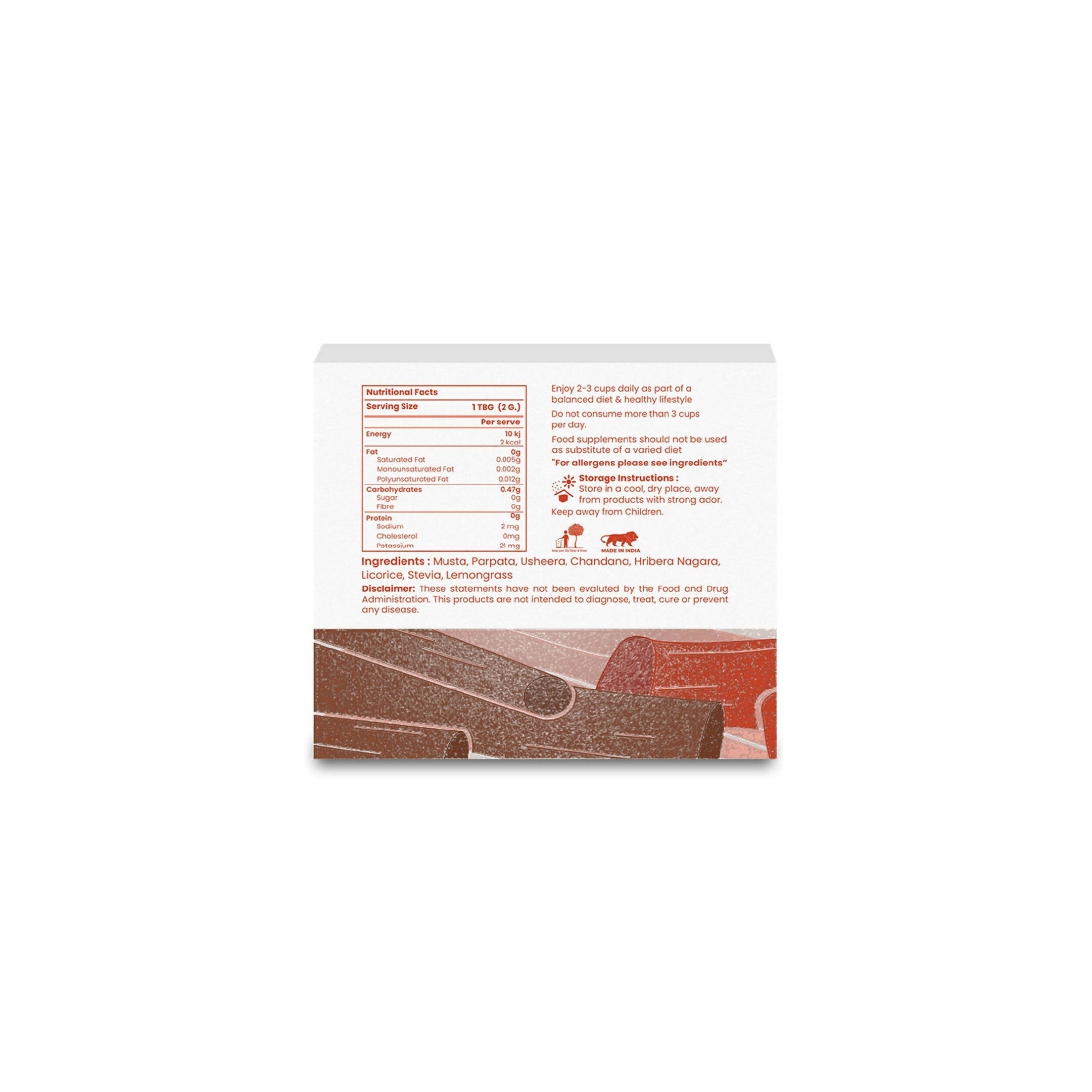 Shivamastu Ayurveda Wellnessbrew Herbal Tea - 20 Pyramid Teabags Shivamastu Ayurveda