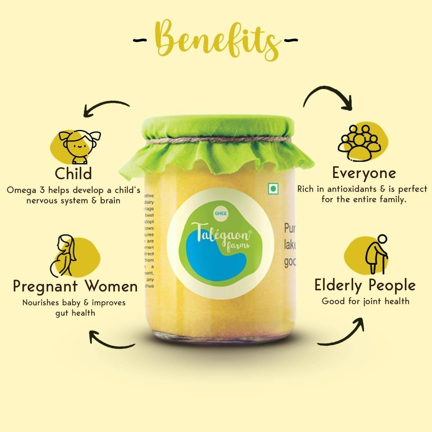 Talegaon Farms Pure Cow Ghee Talegaon Farms