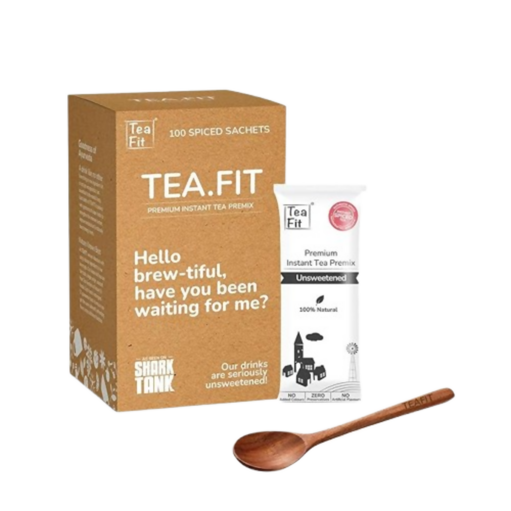 TeaFit Premium NO SUGAR Instant Masala Tea Premix - Safuron