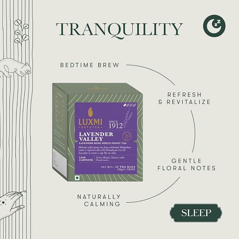 Luxmi Estates Lavender Valley White Tea Luxmi Estates