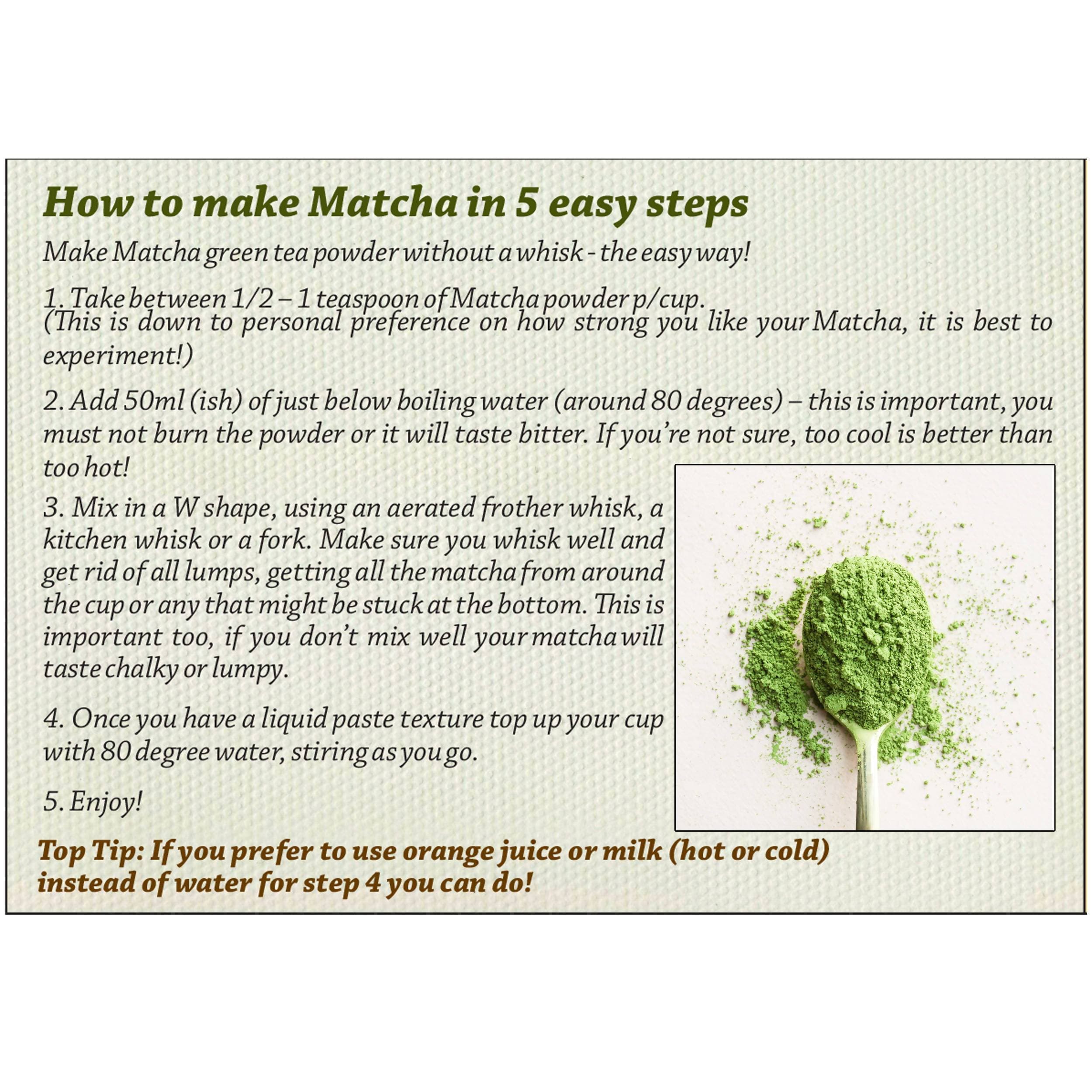 The Tea Trove - Matcha Green Tea The Tea Trove