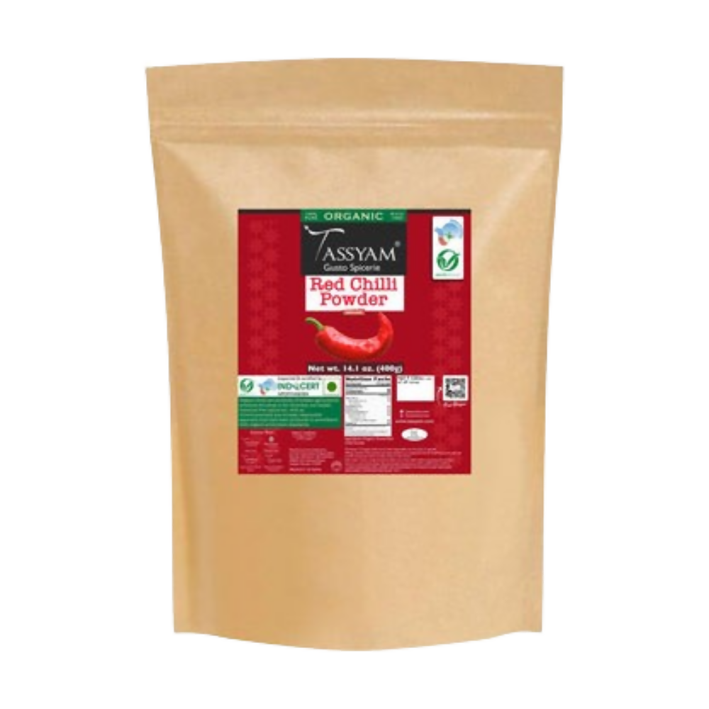 Tassyam Organics Certified 100% Organic Red Chilli Powder - Safuron