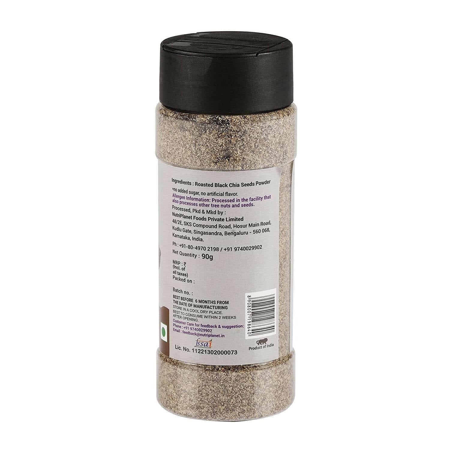 Fulsome Black Chia Seeds Powder (Roasted) Fulsome