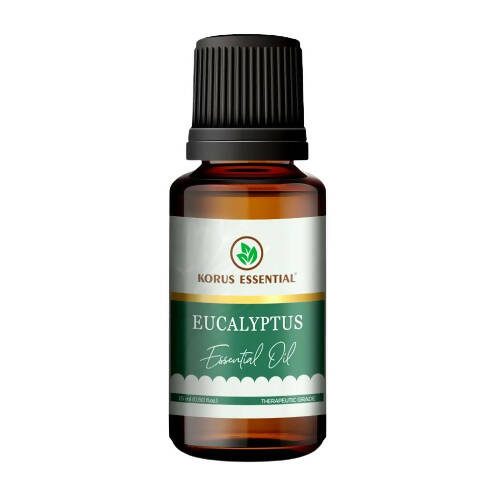 Korus Essential Eucalyptus Essential Oil - Therapeutic Grade - Safuron