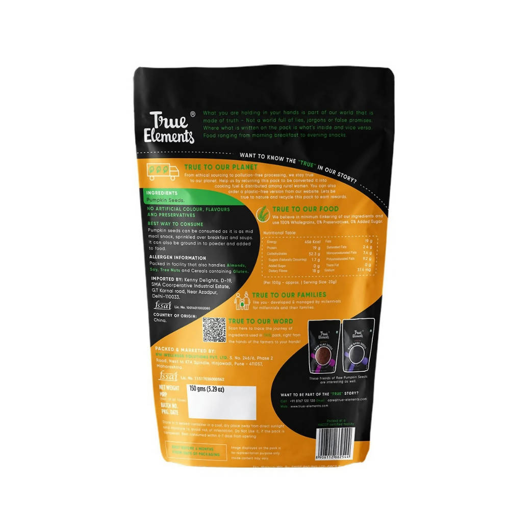 True Elements Raw Pumpkin Seeds True Elements