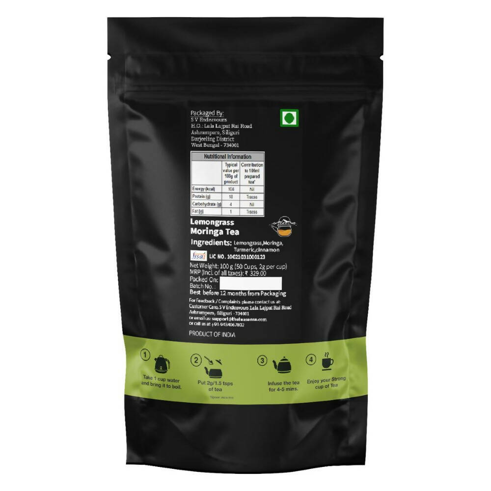 Tea Sense Lemongrass Moringa Tea Tea Sense