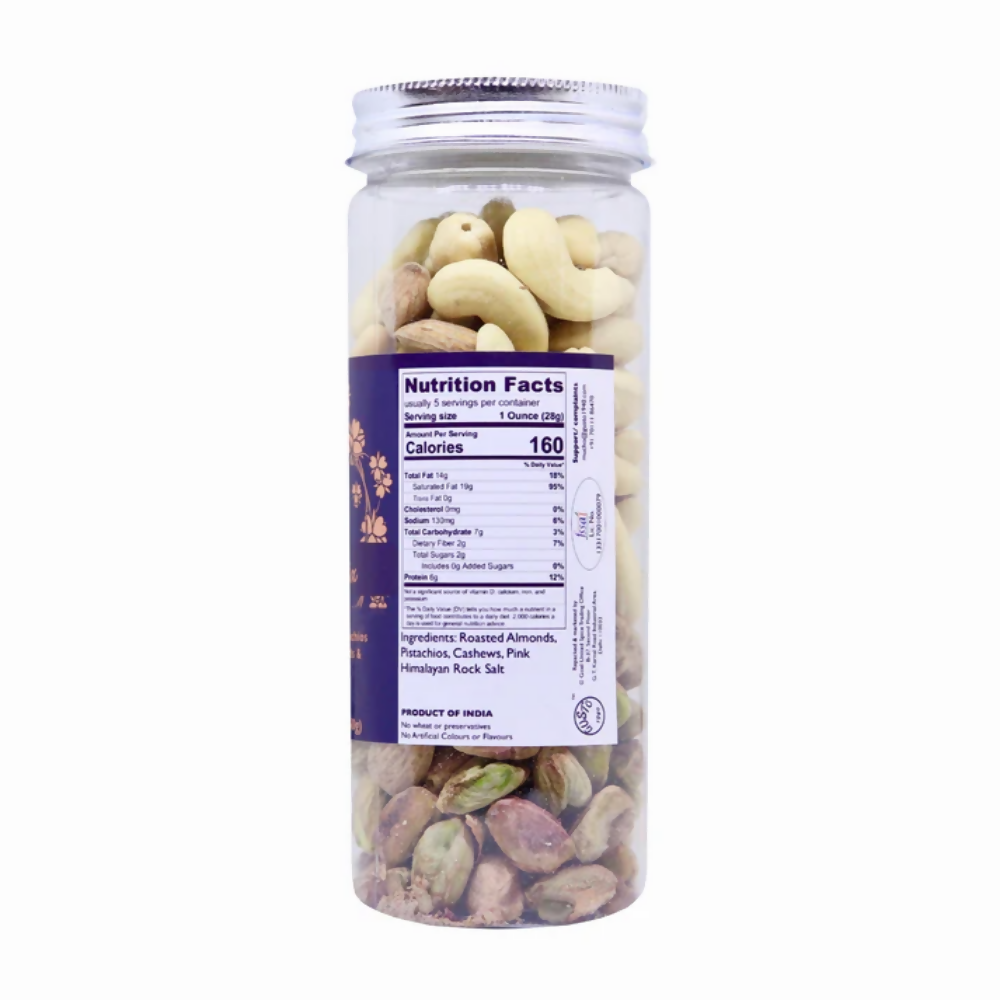 Tassyam Organics Premium Salted Nut Mix Tassyam Organics