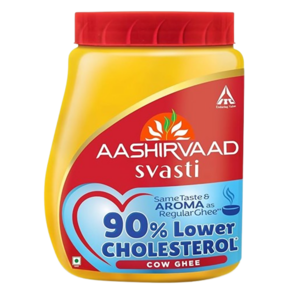 Aashirvaad Svasti 90% Lower Cholesterol Ghee - Safuron