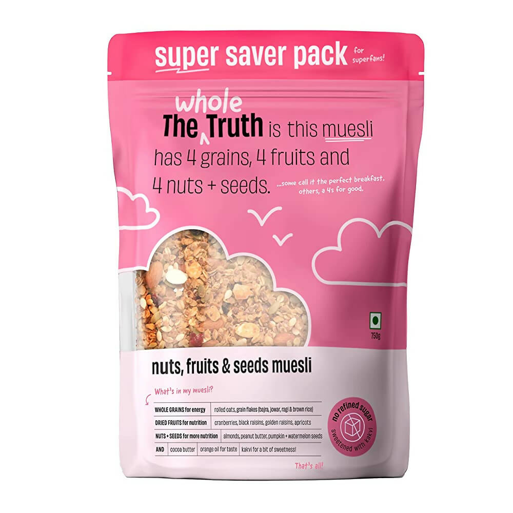 The Whole Truth Nuts, Fruits & Seeds Muesli The Whole Truth