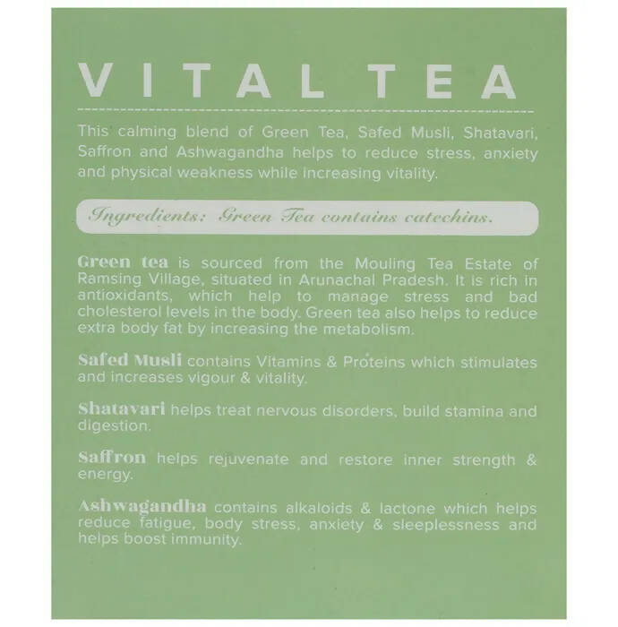 Baidyanath Jhansi Ayurvedant Vital-Tea Bags Baidyanath Jhansi