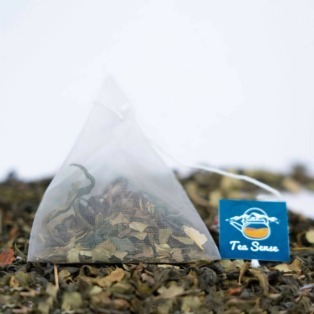 Tea Sense Moringa Green Tea Bags Box Tea Sense