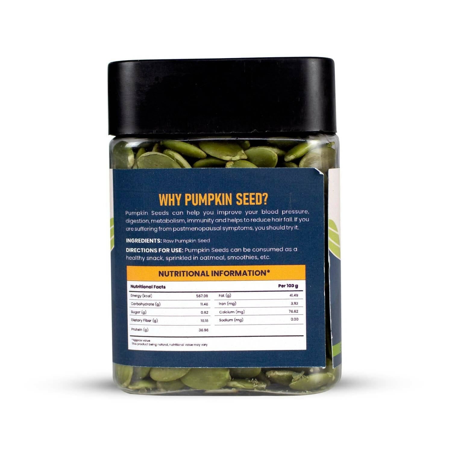 Upaveda Raw Pumpkin Seeds Upaveda