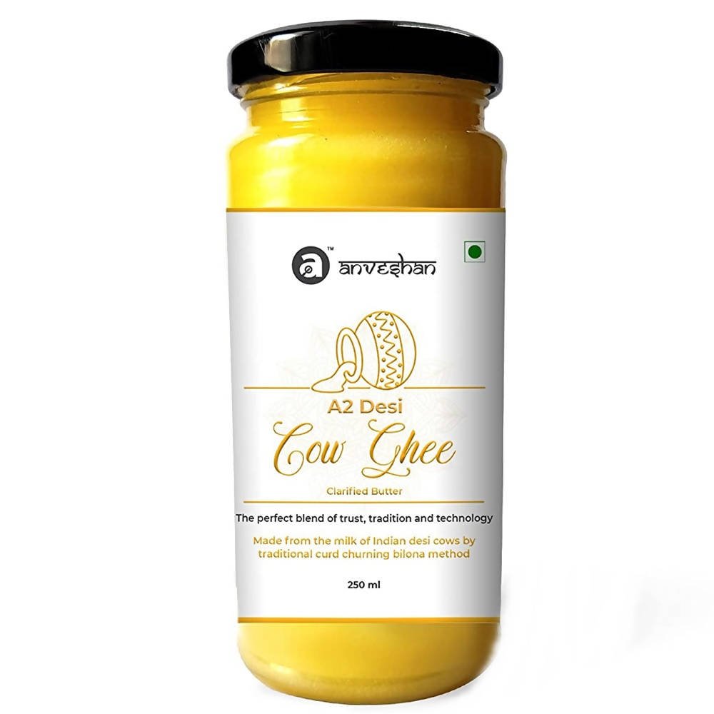 Anveshan A2 Desi Cow Ghee | Pure, Natural & Healthy Ghee | A2 Gir Cow Ghee Anveshan