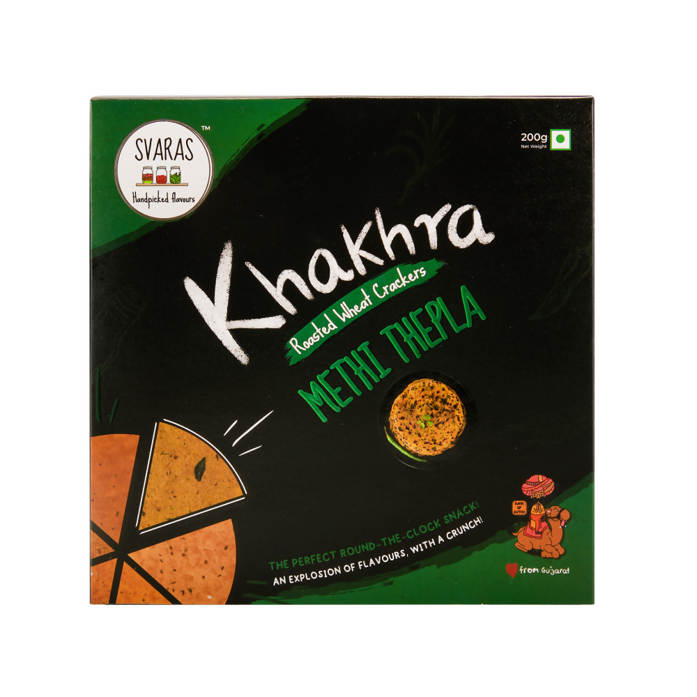 Svaras Methi Thepla Khakhra - Safuron