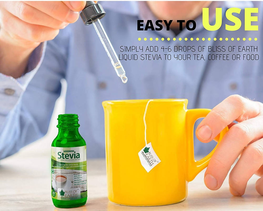 Bliss of Earth 99.8% REB-A Liquid Stevia Bliss of Earth
