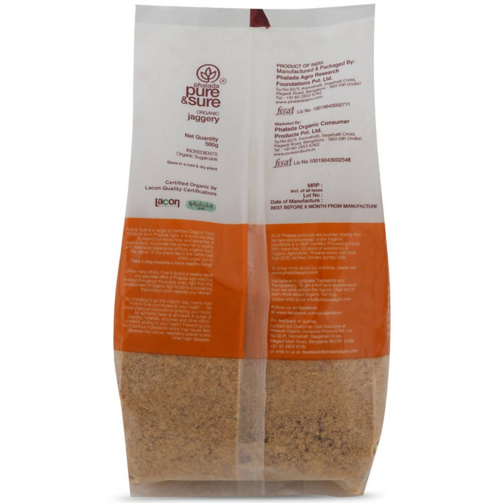 Pure & Sure Organic Jaggery Powder Pure & Sure