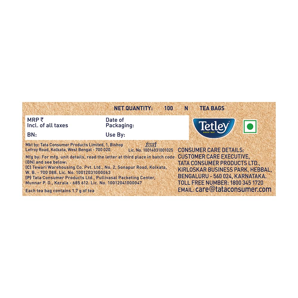 Tetley Tea Original Tea Bags Tetley