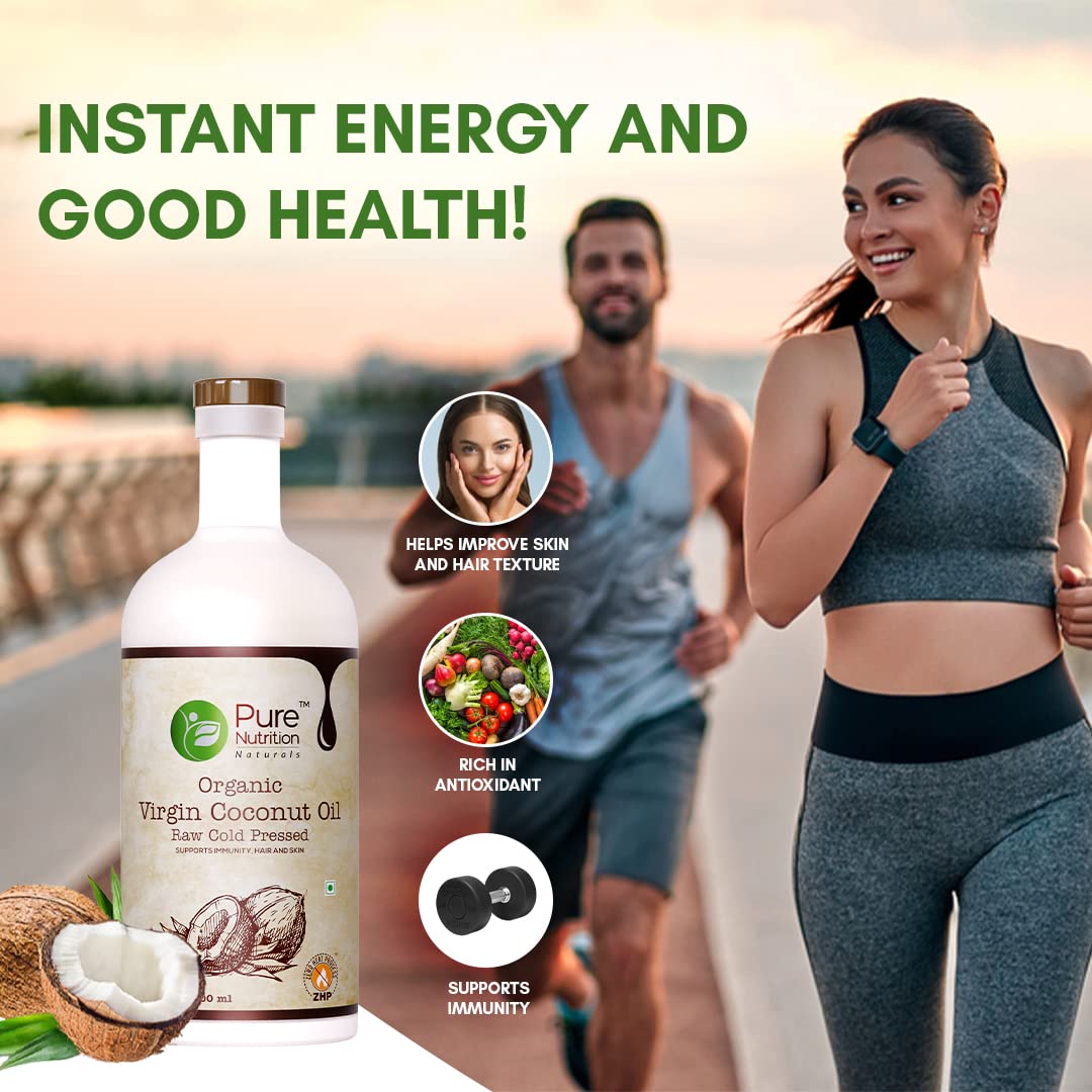 Pure Nutrition Cold Pressed Raw Virgin Coconut Oil Pure Nutrition