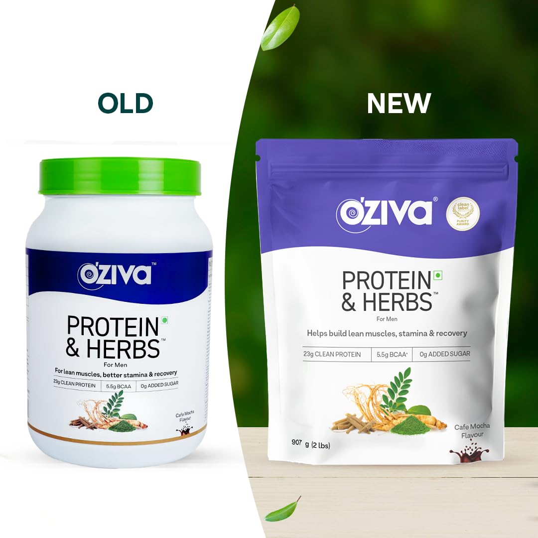 OZiva Protein & Herbs for Men OZiva