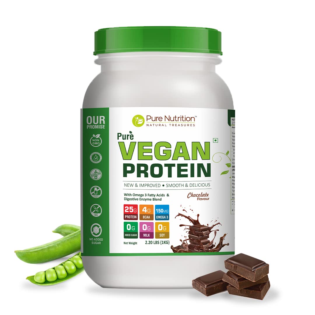 Pure Nutrition Pure Vegan Protein Powder - Safuron
