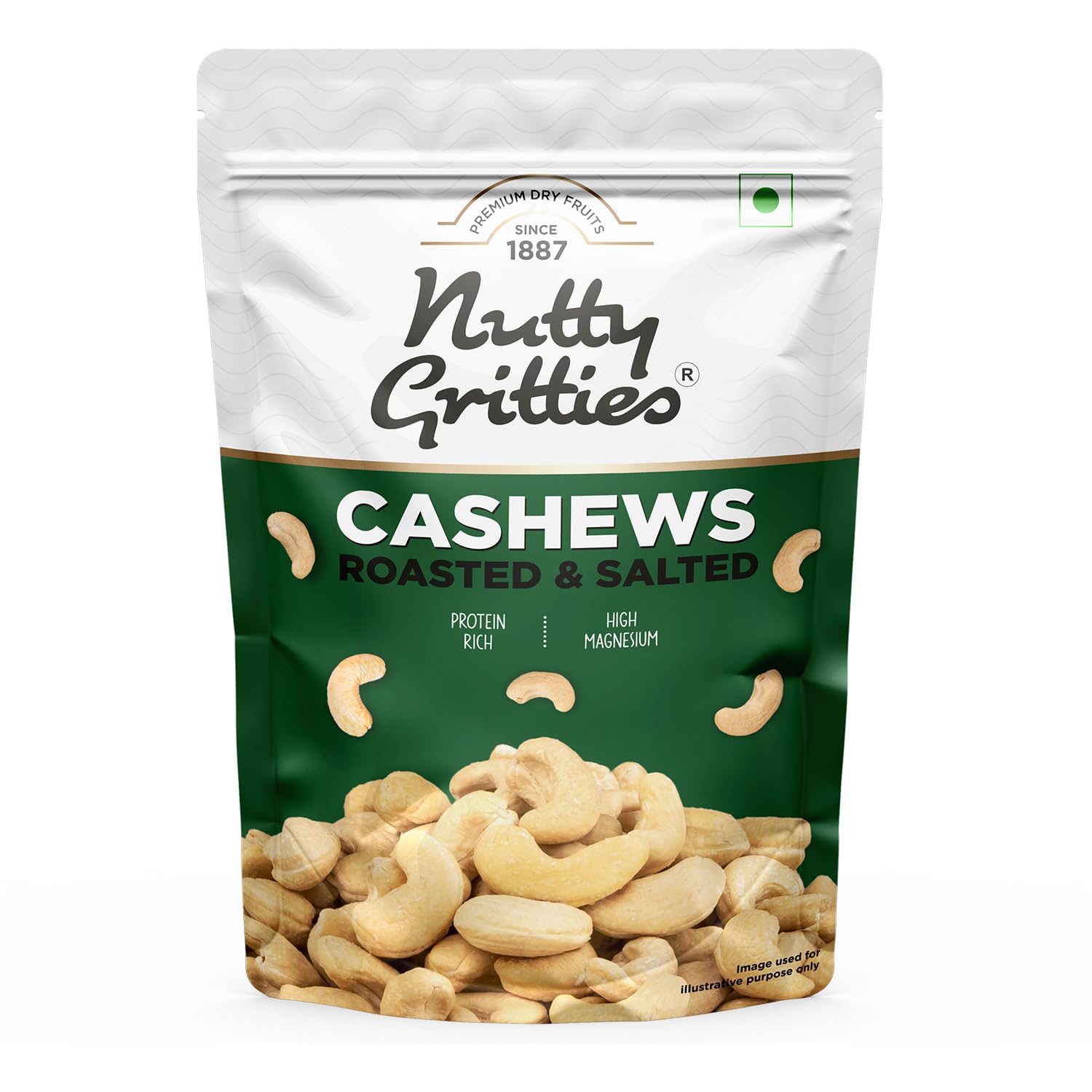 Nutty Gritties Jumbo Roasted Cashew Nuts Lightly Salted - Safuron