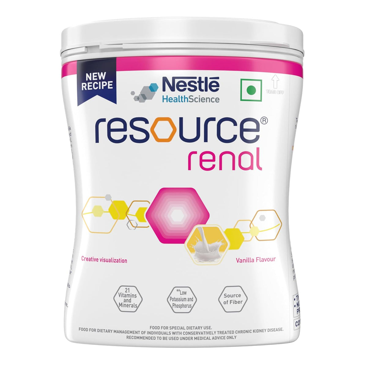 Nestle Resource Renal Protein Powder - Vanilla Flavor - Safuron