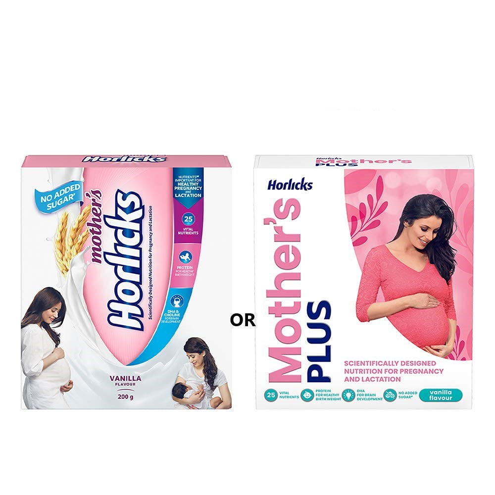 Mother's Plus Horlicks Vanilla Flavour Horlicks