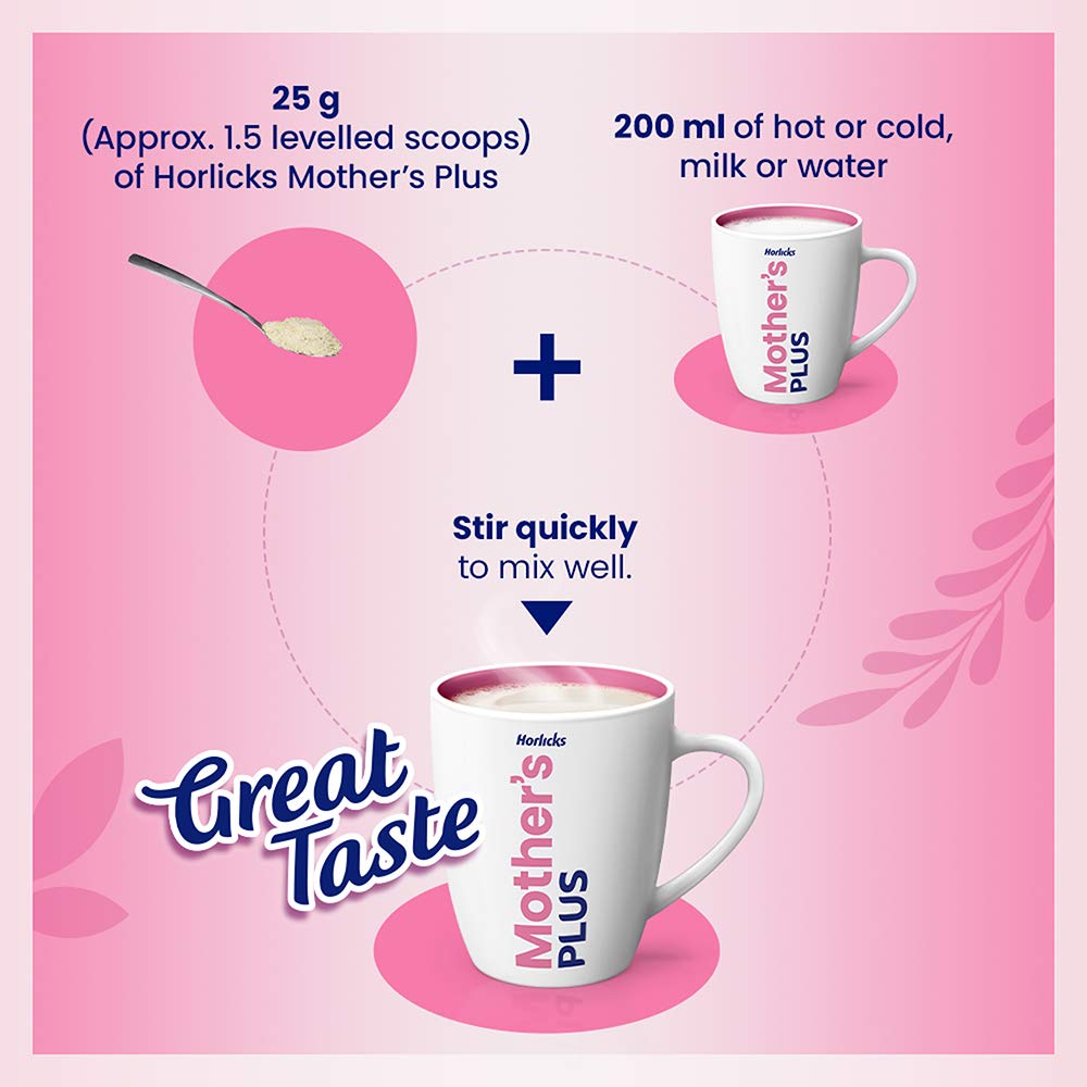 Mother's Plus Horlicks Vanilla Flavour Horlicks