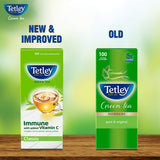 Tetley Green Tea Regular (100 Tea Bags) Tetley