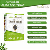 Attar Ayurveda Sabja Basil Seeds Attar Ayurveda