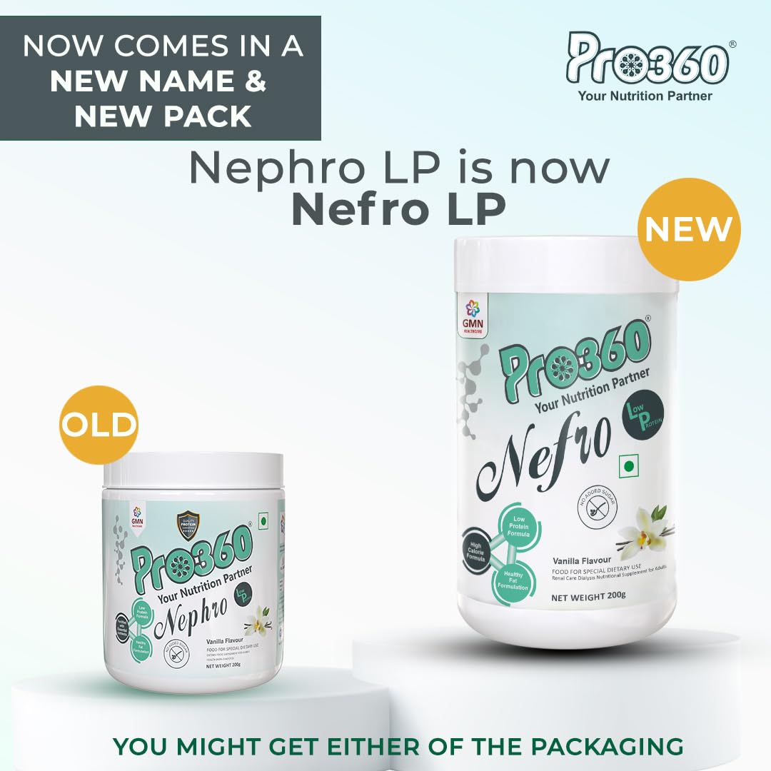Pro360 Nefro LP (fka Nephro LP) Non-Dialysis Care Protein Powder Pro360