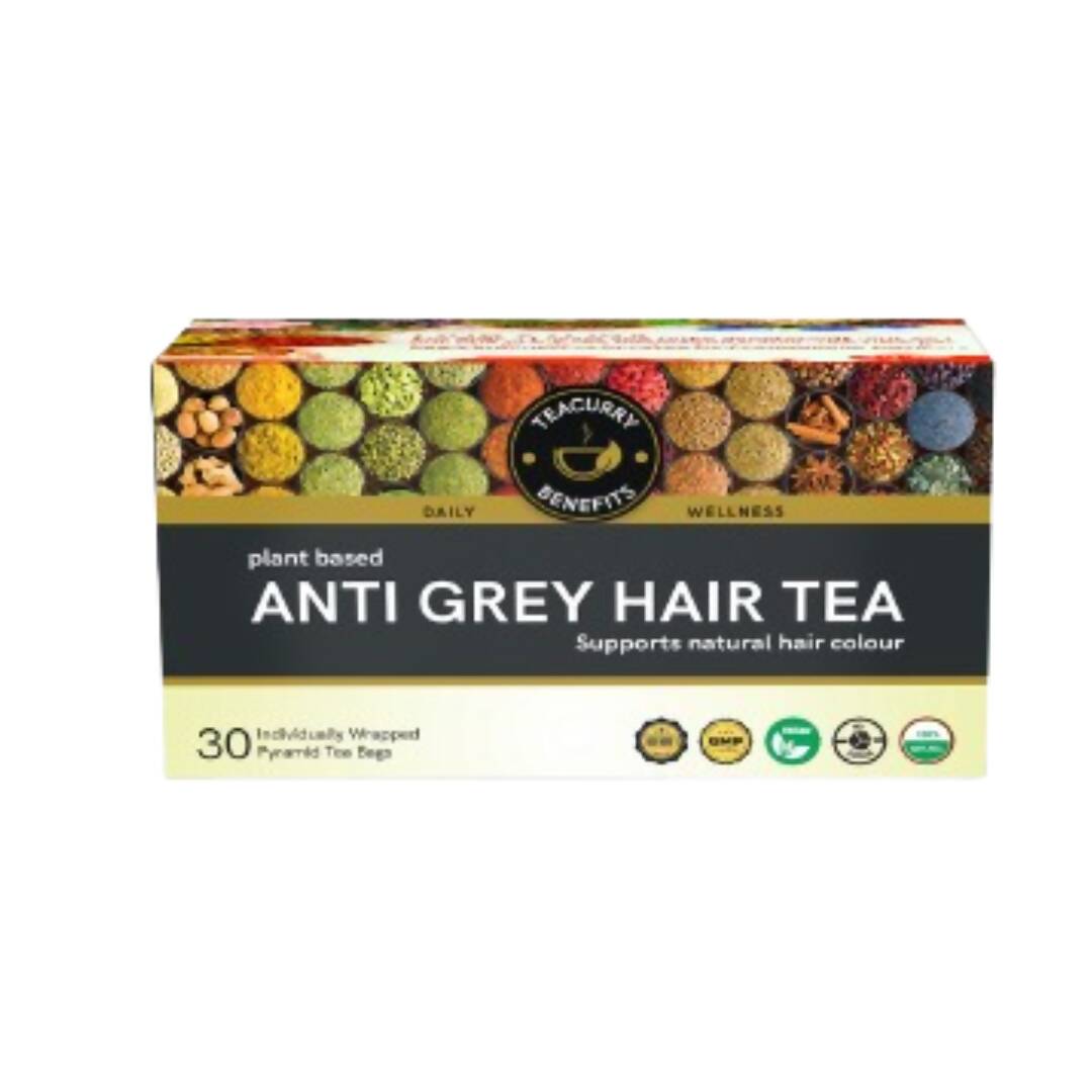 Teacurry Grey Hair Tea Bags Teacurry