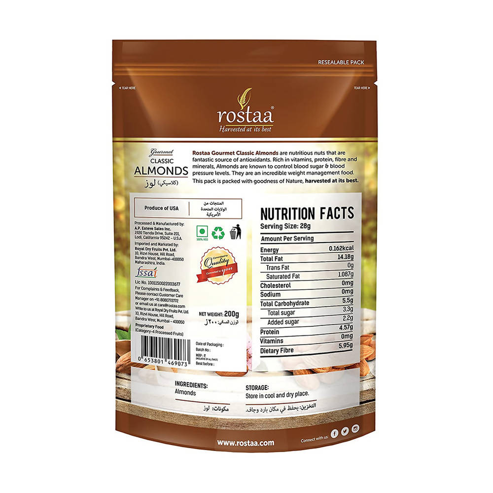 Rostaa Classic Almonds Rostaa