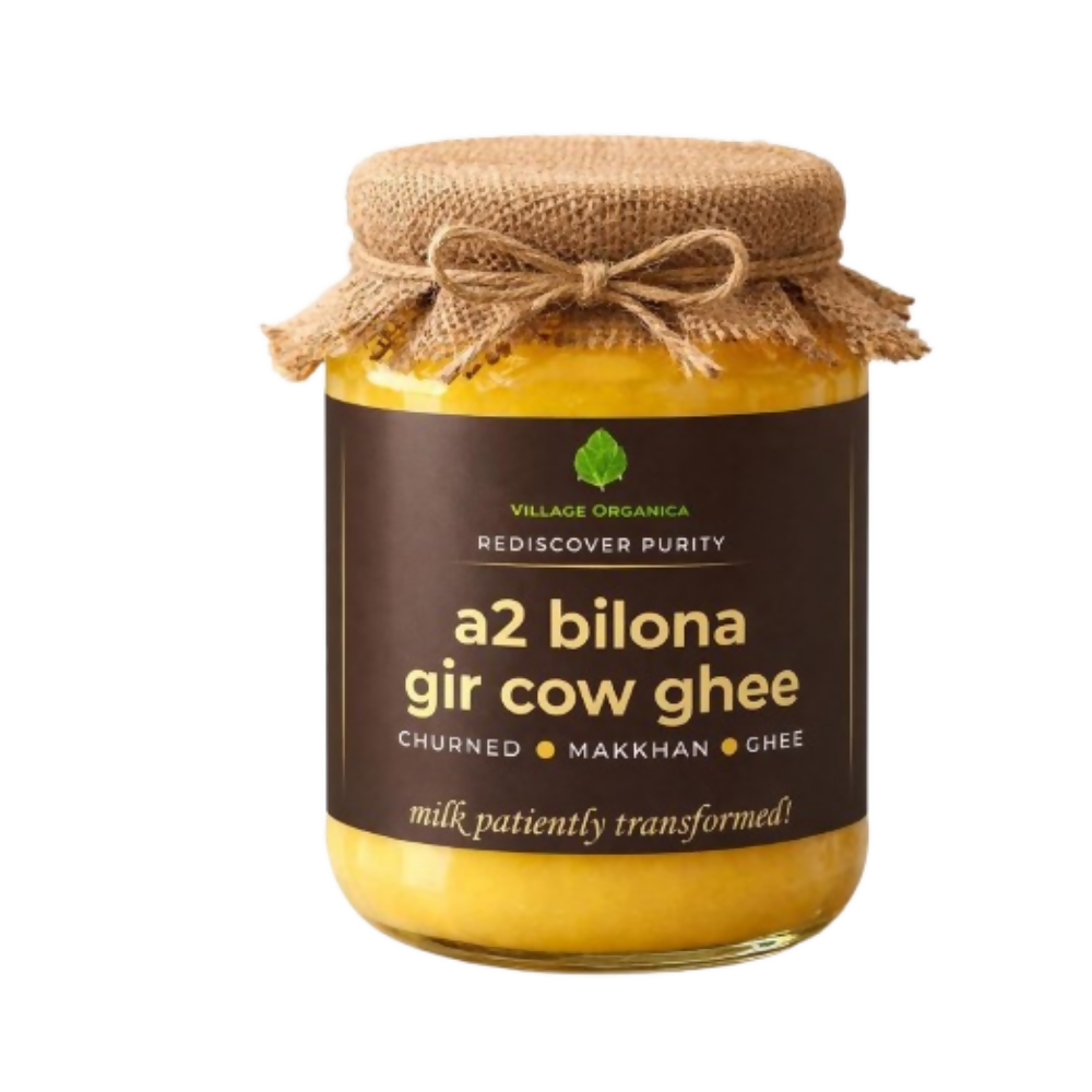 Village-Organica A2 Gir Cow Ghee,Traditional Bilona Method - Dista