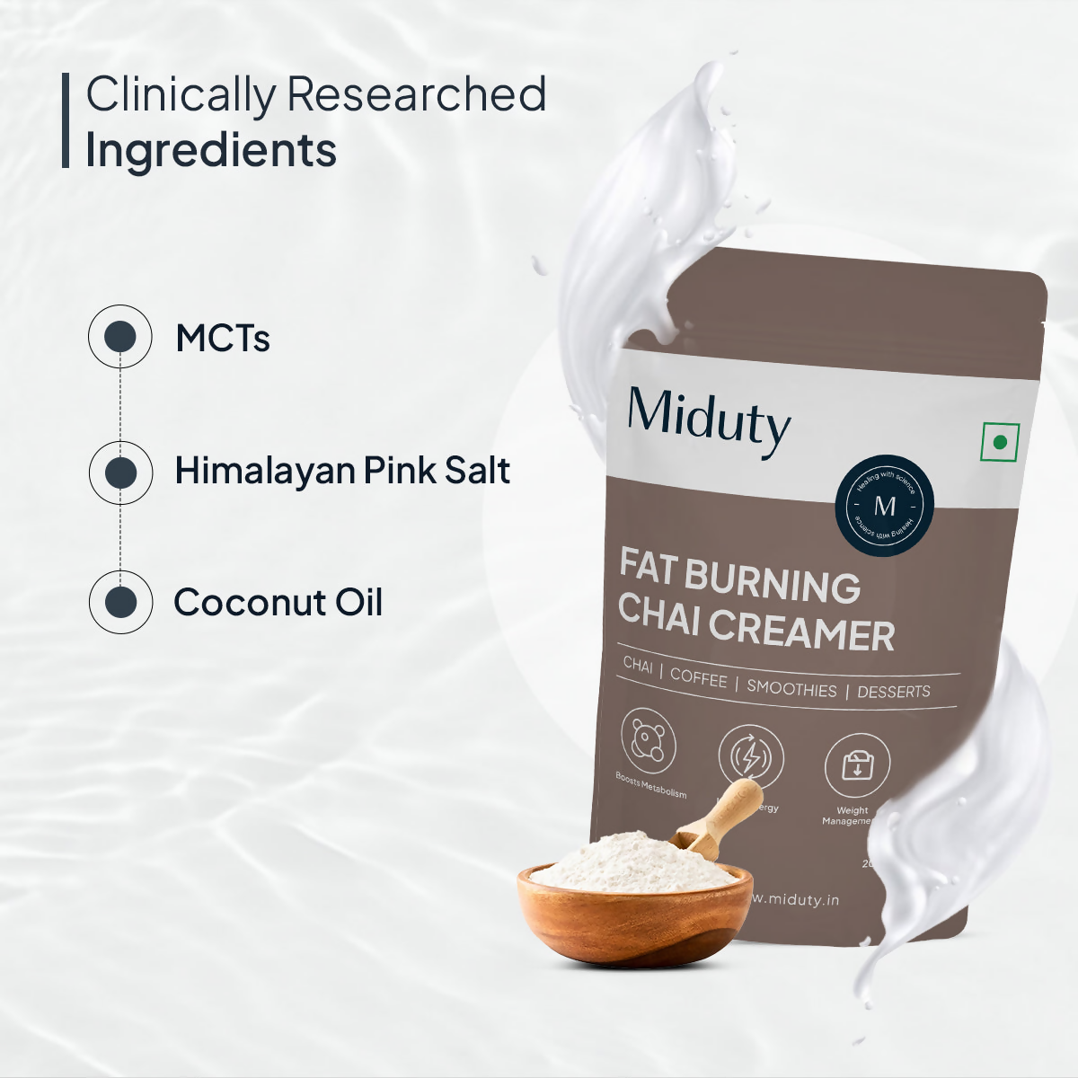 Miduty by Palak Notes Fat Burning Chai Creamer Palak Notes