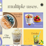 Organic Ayurvedistan Chia Seeds Organic Ayurvedistan