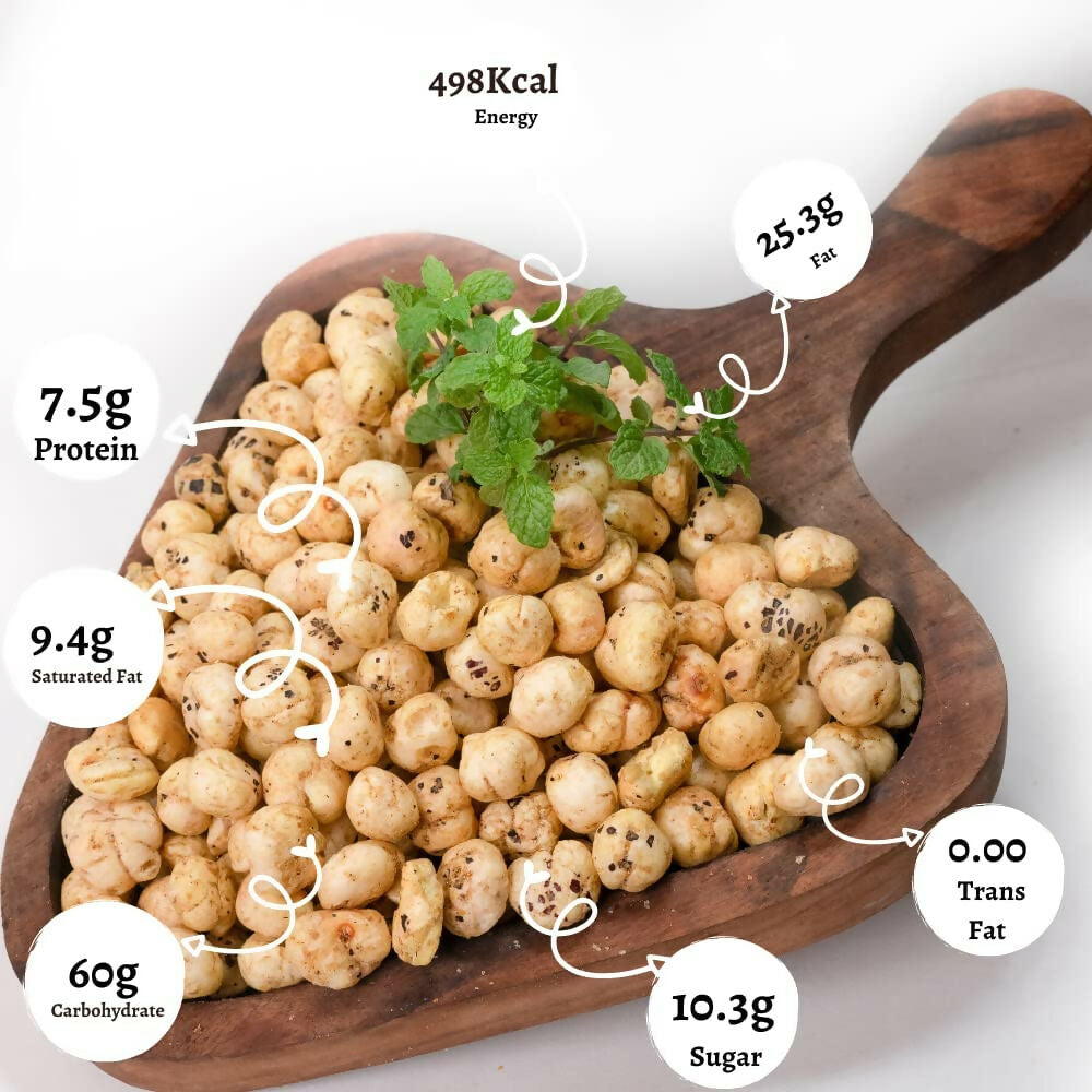 Healthy Master Crispy Makhana – Mint (Pudina) Flavour Roasted Fox Nuts Snack Healthy Master