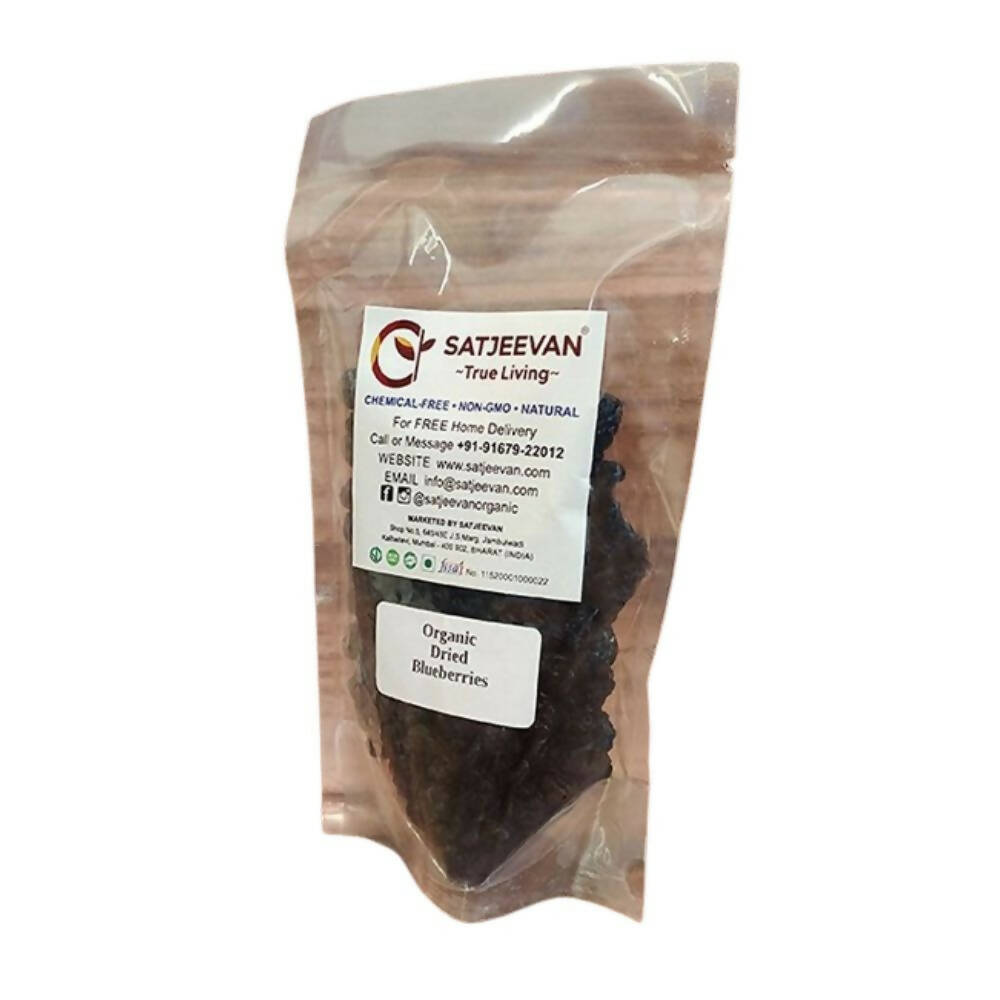 Satjeevan Organic Dried Blueberries Satjeevan