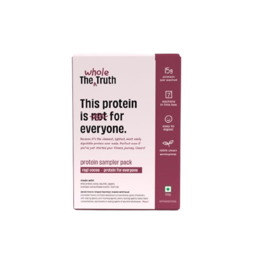 The Whole Truth 15g Protein/Scoop - Ragi Cocoa - Safuron