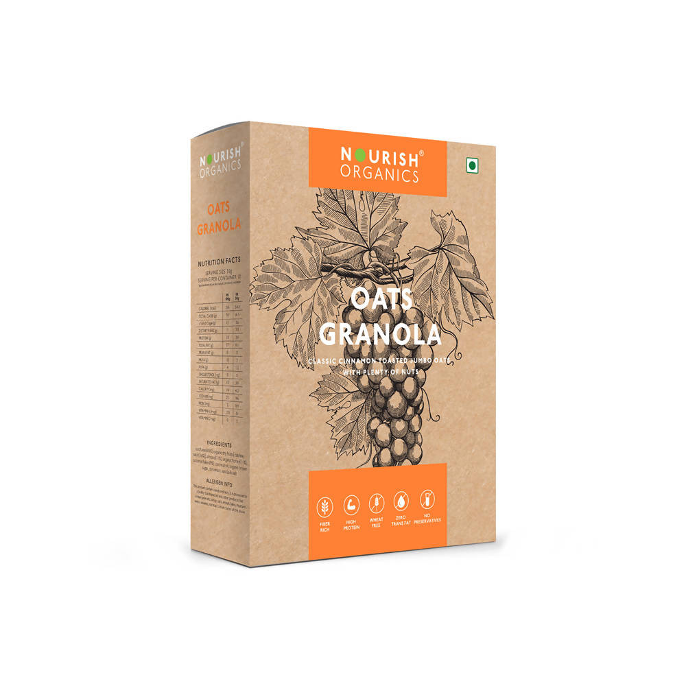 Nourish Organics Oats Granola Nourish Organics